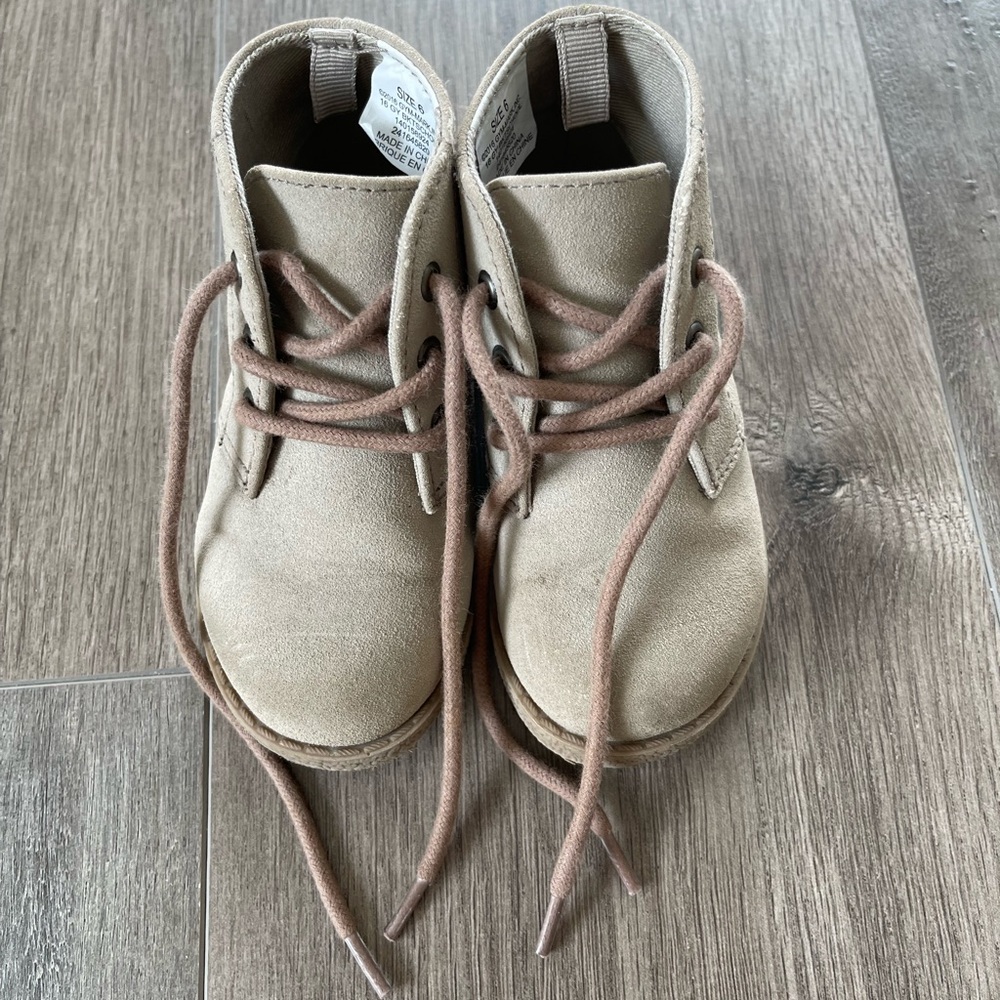 Kids Tan Boots